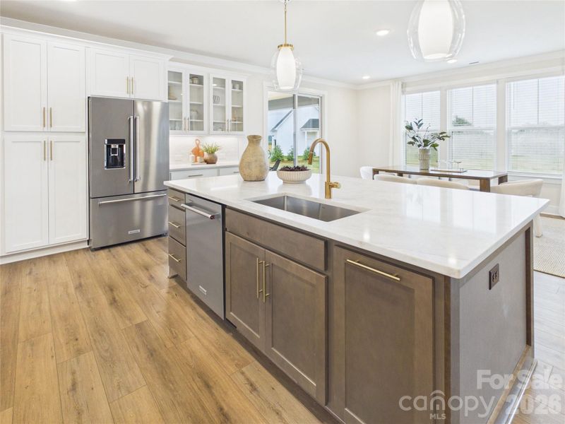 Furnished interior view inside a new home in , Mooresville (Image 17).