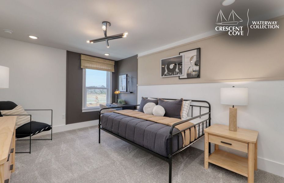 Representative furnished interior of a home built from the Vanderbilt - Waterway Collection by Pulte Homes in Crescent Cove, Myrtle Beach (Image 23).