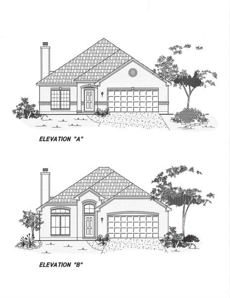 Front exterior of a new home in Lago Mar, Texas City, TX, highlighting curb appeal (Image 19). Front exterior of a new home in Lago Mar, Texas City, TX, highlighting curb appeal (Image 19).