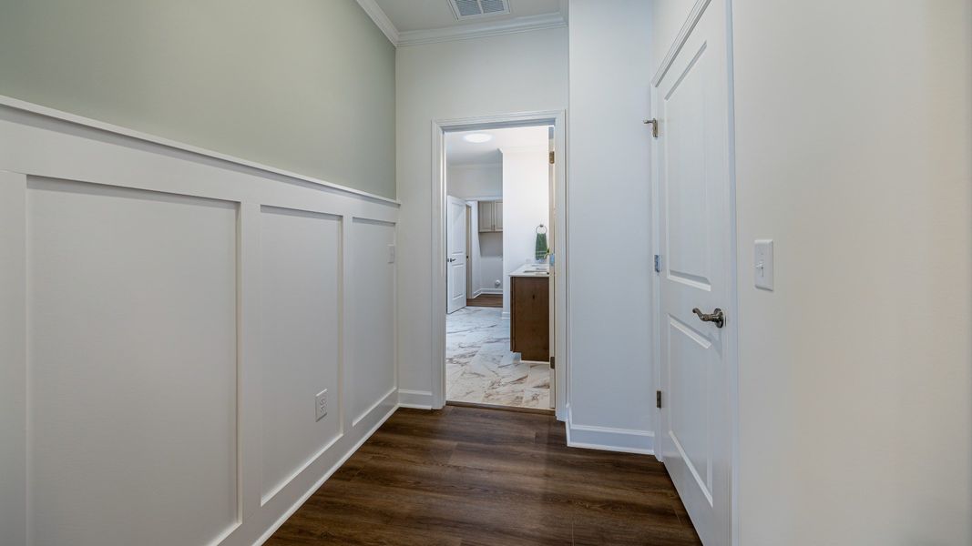 Spacious, unfurnished interior of a new home in The Villas at Pinewood, Asheboro (Image 22). Spacious, unfurnished interior of a new home in The Villas at Pinewood, Asheboro (Image 22).