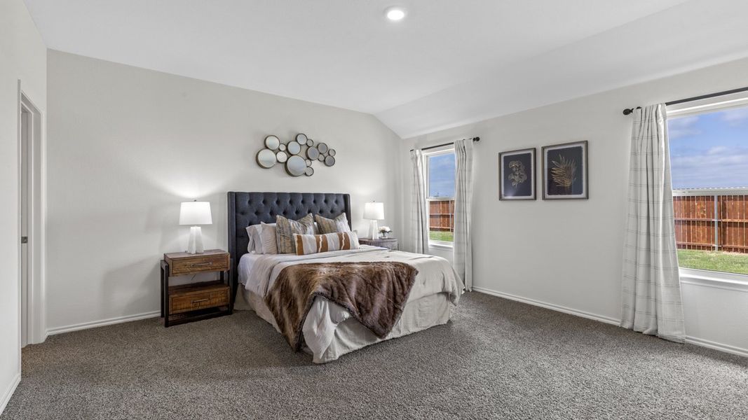 Furnished interior view inside a new home in Windrose, Pilot Point (Image 5).