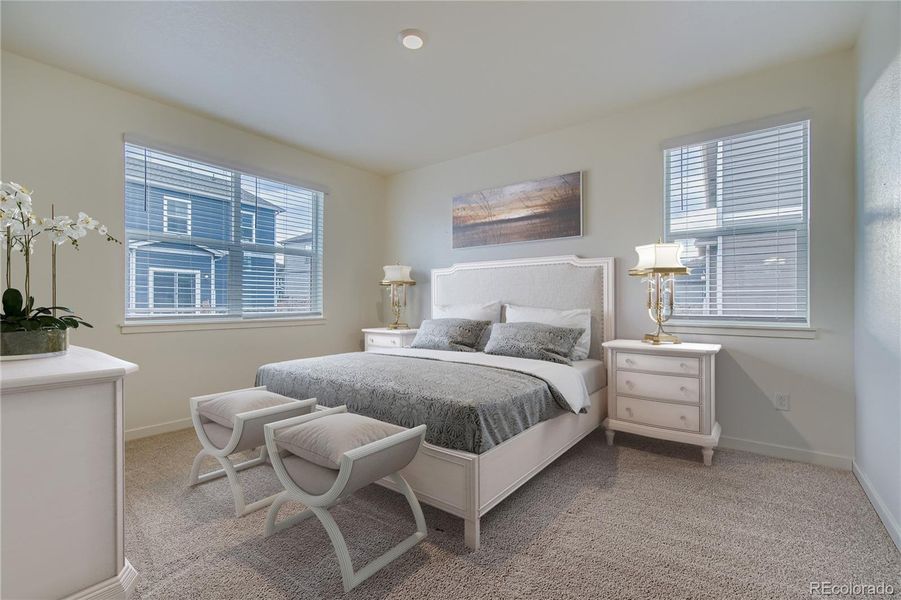 Primary Bedroom (Virtually Staged) Primary Bedroom (Virtually Staged)