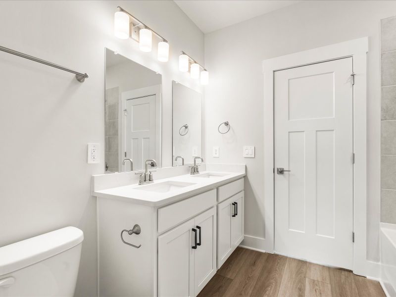 Furnished interior view inside a new home in Cedar Shoals - Signature Collection, Piedmont (Image 12).