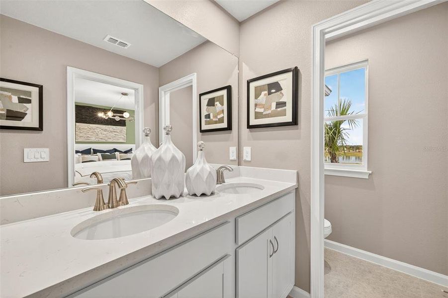 Furnished interior view inside a new home in Crosswind Ranch, Parrish (Image 10).