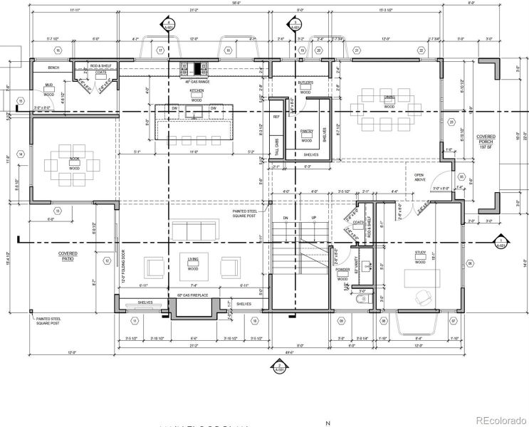 2D floor plan layout of this home in , Denver, CO (Image 6).