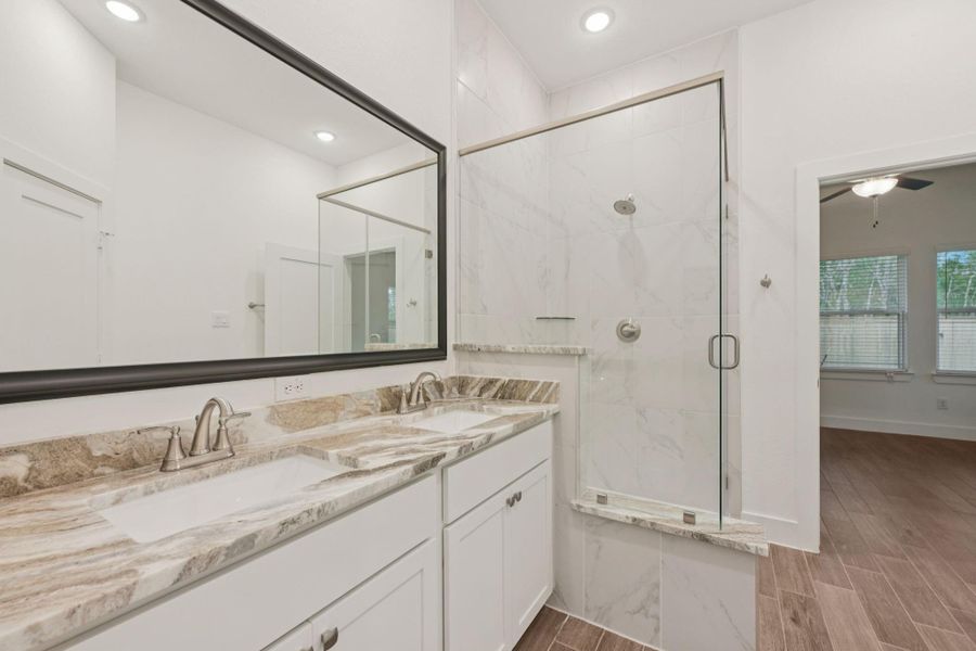 Furnished interior view inside a new home in Kresston, Montgomery (Image 11).