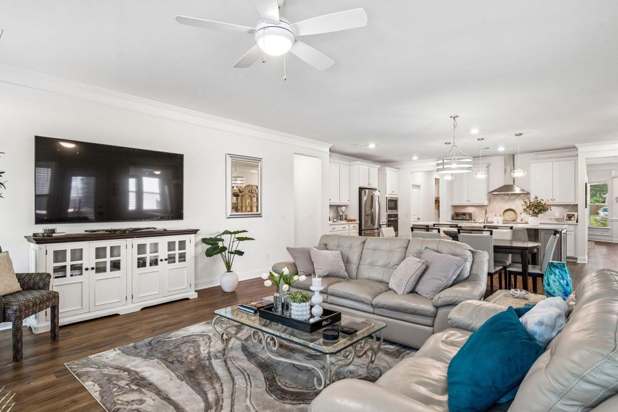 Furnished interior view inside a new home in , Huger (Image 33).