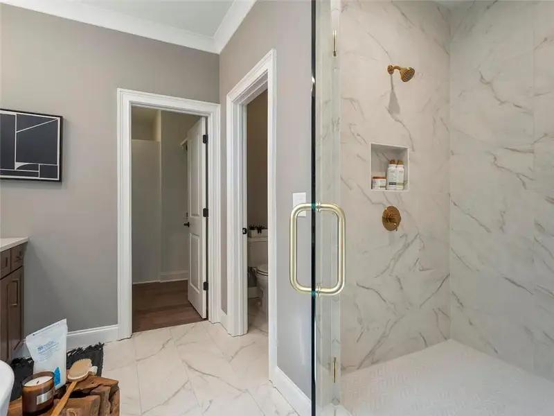 Furnished interior view inside a new home in Laurel View, Suwanee (Image 17).