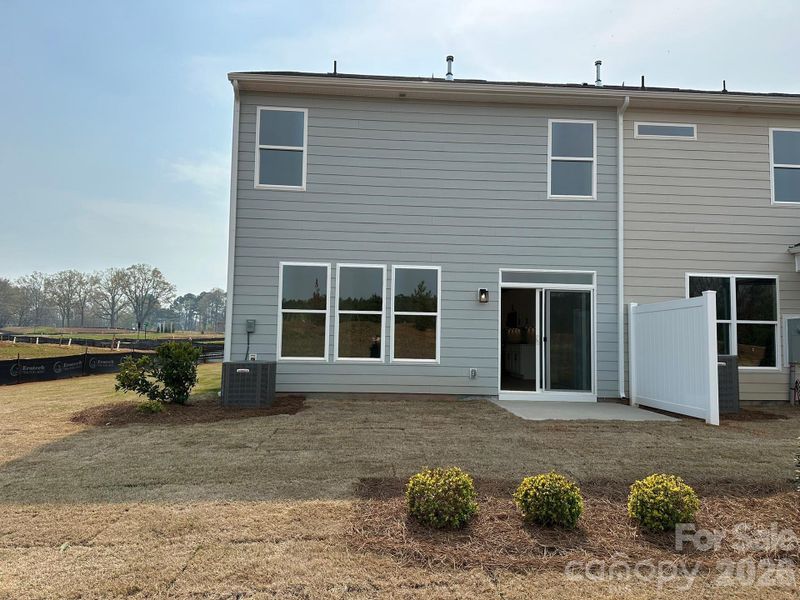 Exterior details and patio area of a home in , Waxhaw (Image 3).