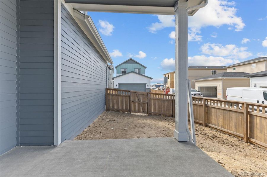 Front exterior of a new home in , Aurora, CO, highlighting curb appeal (Image 22).