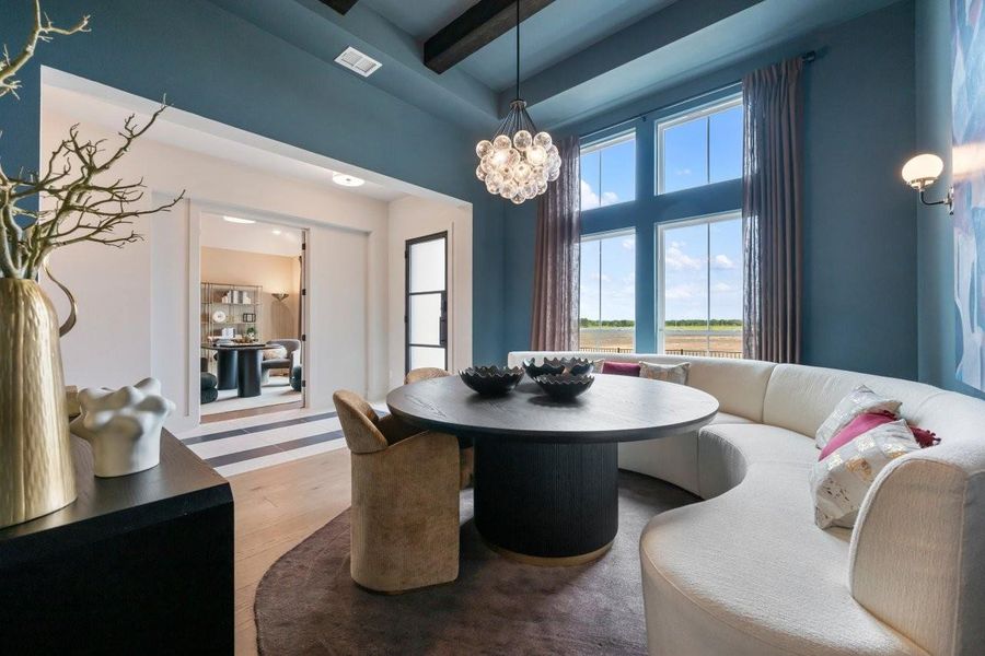 Representative images and renderings are for illustrative purposes. Actual structural options and design finishes of home may vary.