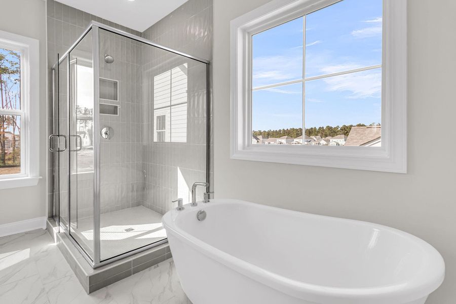 Furnished interior view inside a new home in Cherrywood Estates, Summerville (Image 9).