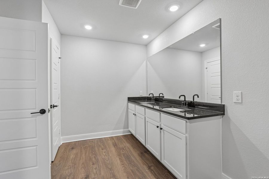 Furnished interior view inside a new home in Hightop Ridge, Converse (Image 7).