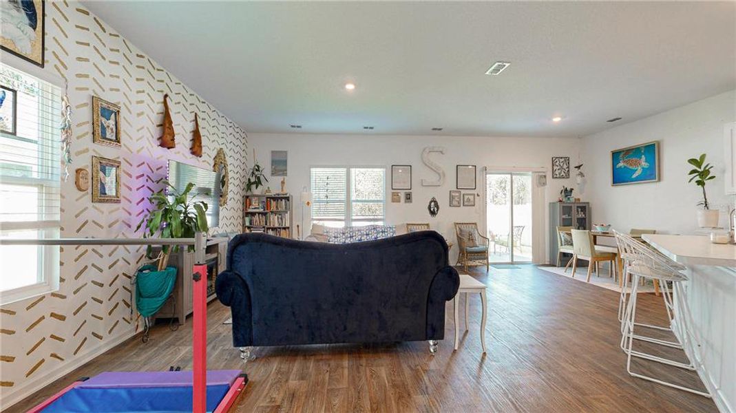 Furnished interior view inside a new home in Sawmill Branch Express, Palm Coast (Image 32).