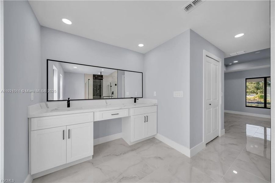 Furnished interior view inside a new home in , Lehigh Acres (Image 28).