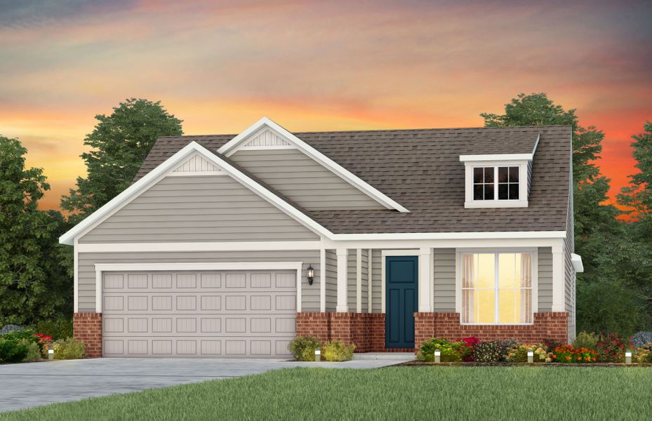 Representative exterior photo of a completed home built from the Mainstay by Del Webb in Del Webb Ocean Isle Beach, Shallotte, NC (Image 22). Representative exterior photo of a completed home built from the Mainstay by Del Webb in Del Webb Ocean Isle Beach, Shallotte, NC (Image 22).