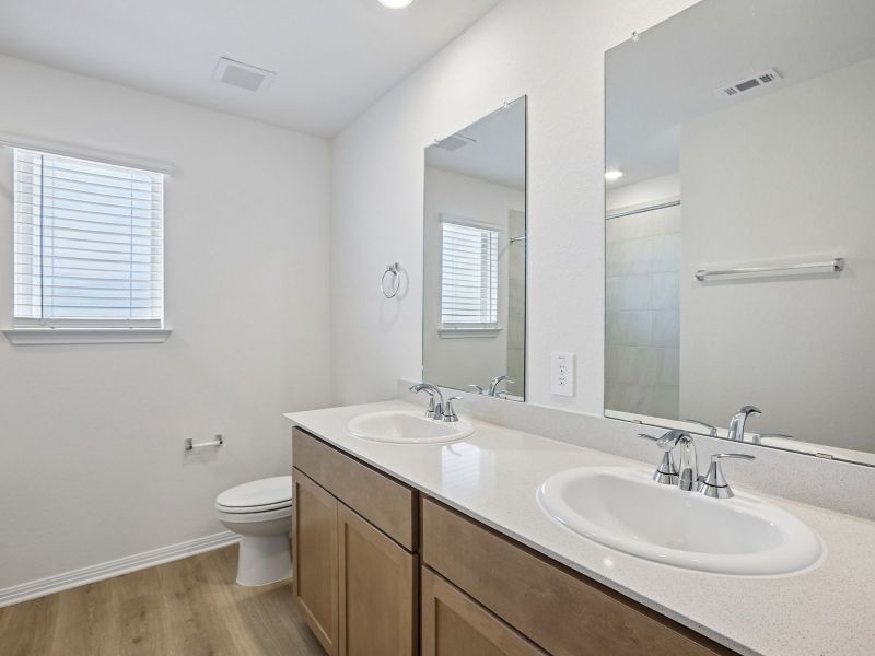 Furnished interior view inside a new home in Pfennig Place, Pflugerville (Image 6).