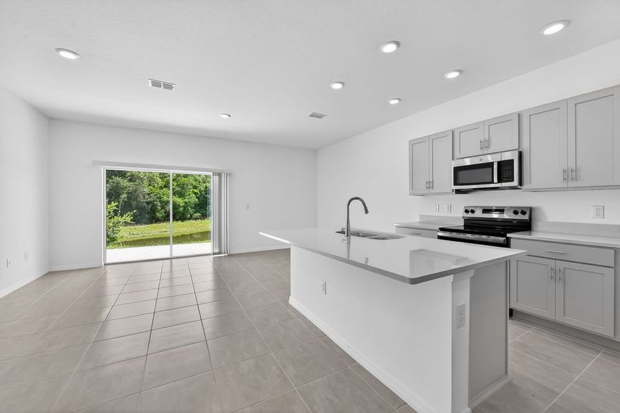 Furnished interior view inside a new home in Firethorn, Parrish (Image 5).