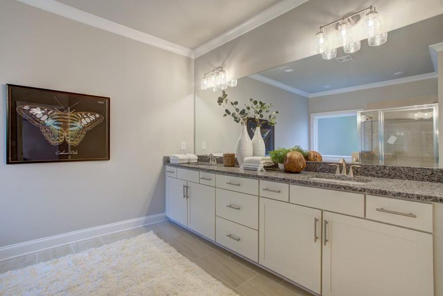 Furnished interior view inside a new home in Livingstone Park, Kennesaw (Image 11).