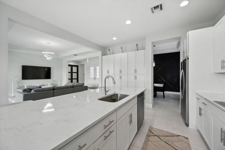 Furnished interior view inside a new home in , Westlake (Image 44).