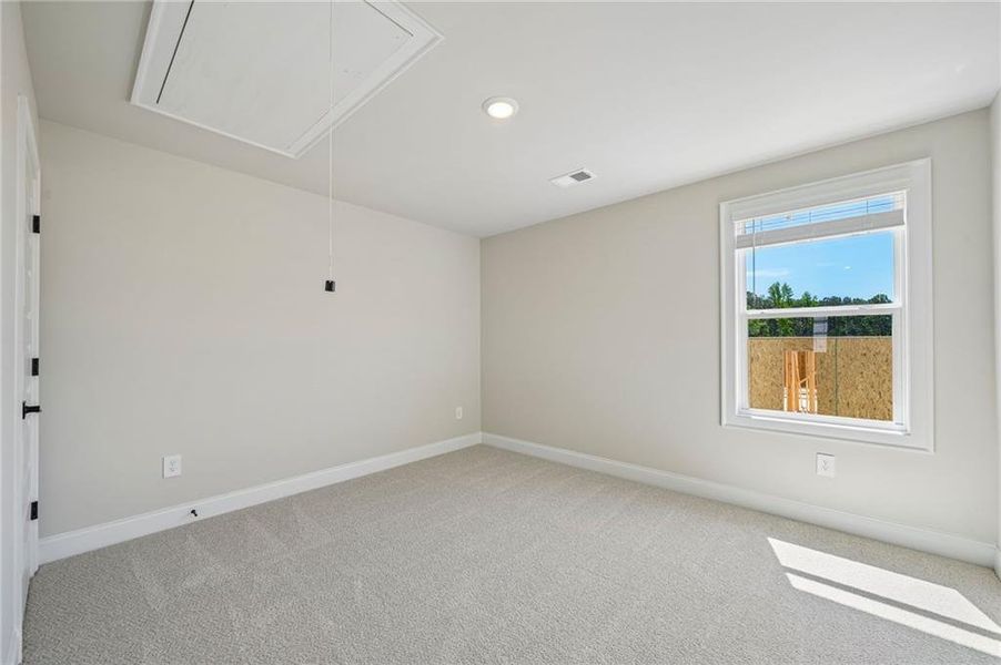 Spacious, unfurnished interior of a new home in Vines at Mill Creek - Legacy Series, Braselton (Image 32). Spacious, unfurnished interior of a new home in Vines at Mill Creek - Legacy Series, Braselton (Image 32).
