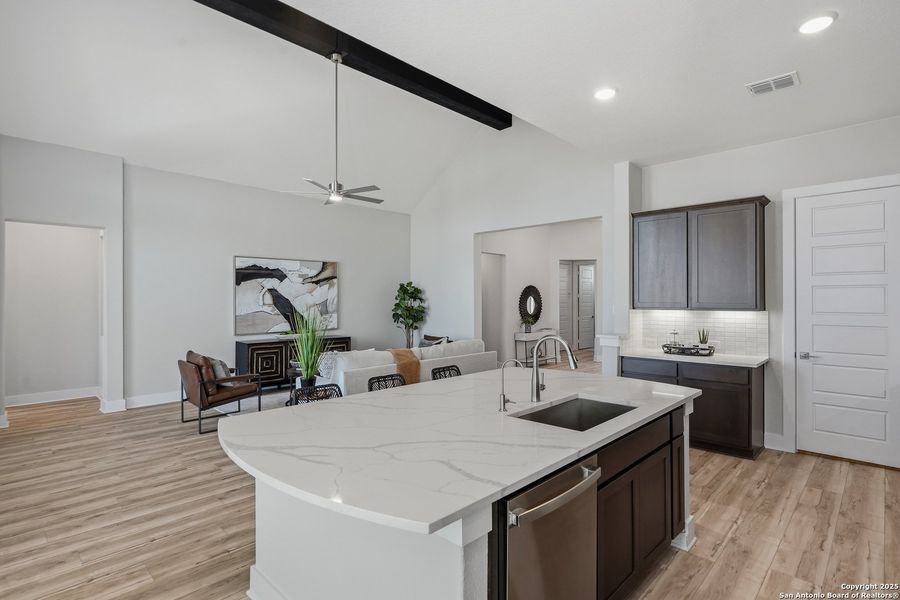 Furnished interior view inside a new home in Esperanza – New Phase Now Selling, Boerne (Image 33). Furnished interior view inside a new home in Esperanza – New Phase Now Selling, Boerne (Image 33).