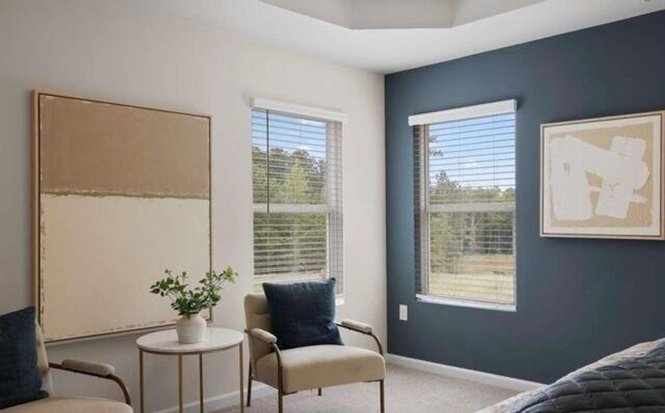 Furnished interior view inside a new home in Walden Park - The Retreat, Jonesboro (Image 14). Furnished interior view inside a new home in Walden Park - The Retreat, Jonesboro (Image 14).
