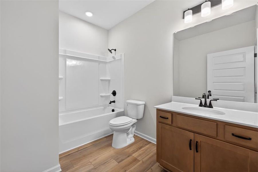 Furnished interior view inside a new home in Jones Ridge, Dallas (Image 12).