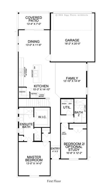 2D floor plan layout for the Duets D419 by Landon Homes in Lexington Frisco, Frisco, TX (Image 3). 2D floor plan layout for the Duets D419 by Landon Homes in Lexington Frisco, Frisco, TX (Image 3).