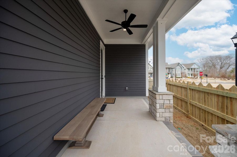 Exterior details and patio area of a home in , Fort Mill (Image 26).