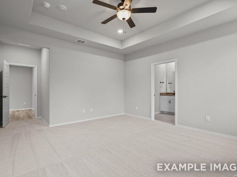 Spacious, unfurnished interior of a new home in Hickory Ridge, Elmendorf (Image 22).