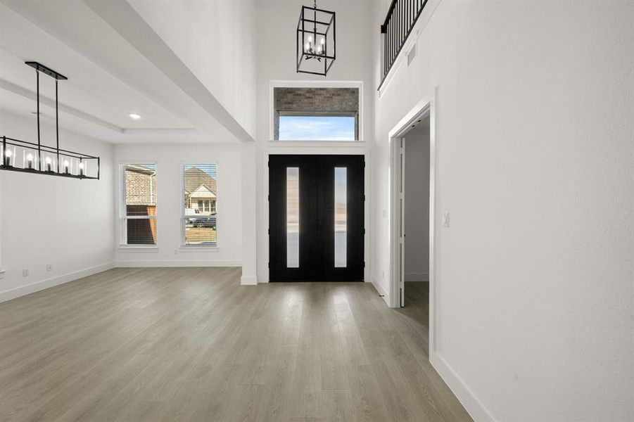 Spacious, unfurnished interior of a new home in La Frontera, Fort Worth (Image 35). Spacious, unfurnished interior of a new home in La Frontera, Fort Worth (Image 35).