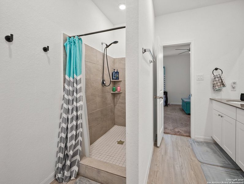 Furnished interior view inside a new home in Morgan Meadows: Barrington Collection, San Antonio (Image 8). Furnished interior view inside a new home in Morgan Meadows: Barrington Collection, San Antonio (Image 8).