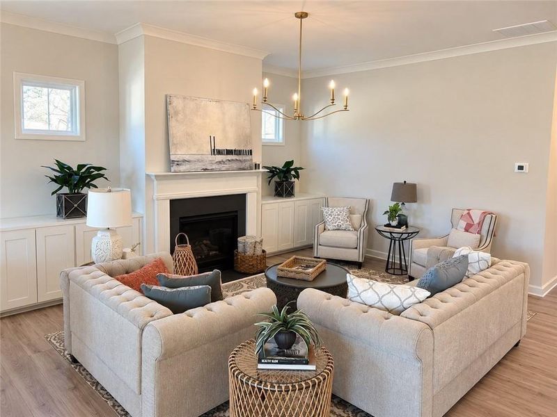 Furnished interior view inside a new home in Cooks Farm, Woodstock (Image 6).