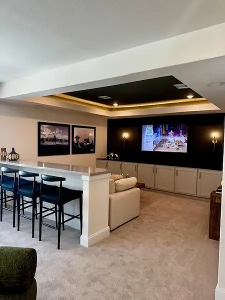 Furnished interior view inside a new home in Colton, Todd Mission (Image 4). Furnished interior view inside a new home in Colton, Todd Mission (Image 4).