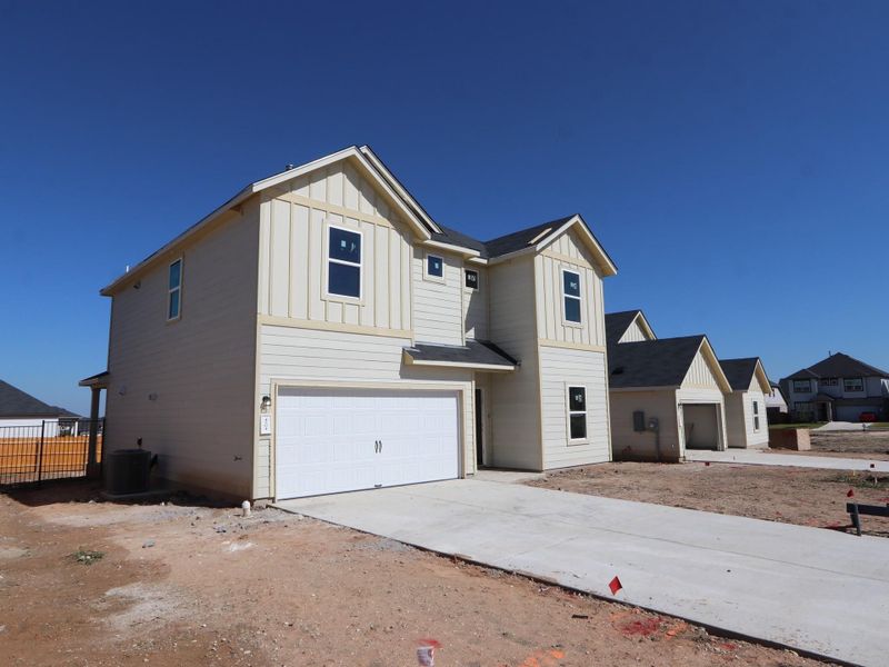 In-progress construction of a new home in Cascades at Onion Creek, Austin, TX (Image 13). In-progress construction of a new home in Cascades at Onion Creek, Austin, TX (Image 13).