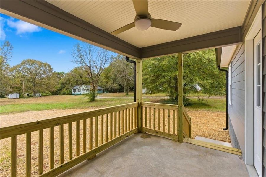 Exterior details and patio area of a home in , Taylorsville (Image 3).