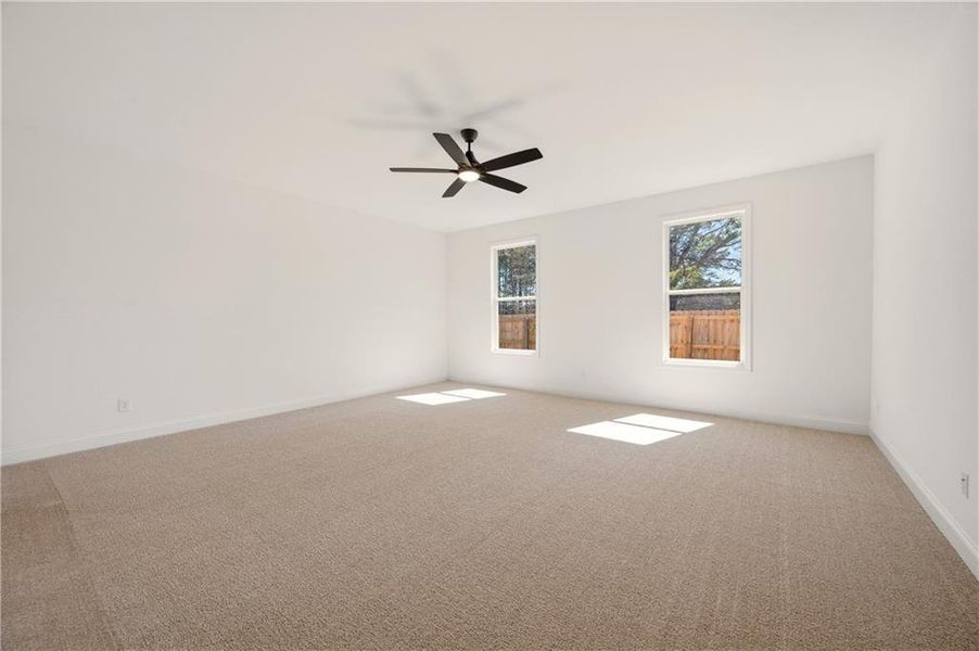 Spacious, unfurnished interior of a new home in Echols Farm, Hiram (Image 13). Spacious, unfurnished interior of a new home in Echols Farm, Hiram (Image 13).