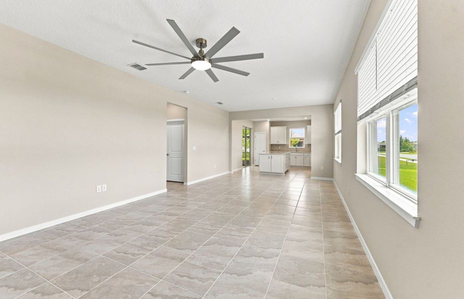 Spacious, unfurnished interior of a new home in Del Webb Stone Creek, Ocala (Image 15). Spacious, unfurnished interior of a new home in Del Webb Stone Creek, Ocala (Image 15).