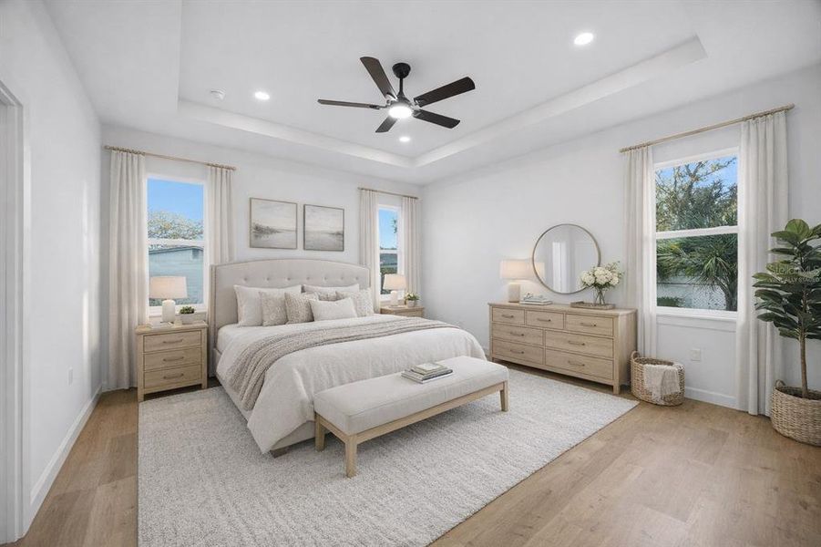 Furnished interior view inside a new home in , Plant City (Image 11). Furnished interior view inside a new home in , Plant City (Image 11).