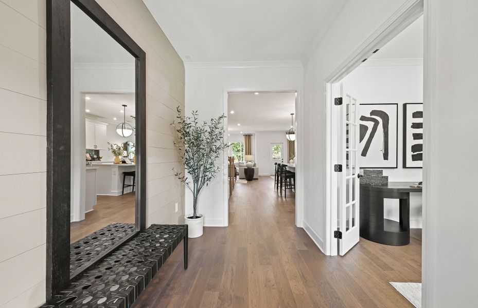 Representative furnished interior of a home built from the Hampton by Pulte Homes in Briar Creek, Atlanta (Image 8). Representative furnished interior of a home built from the Hampton by Pulte Homes in Briar Creek, Atlanta (Image 8).
