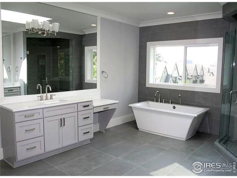 Master Bath (Concept only, plan and picture from House Designers, home not built)