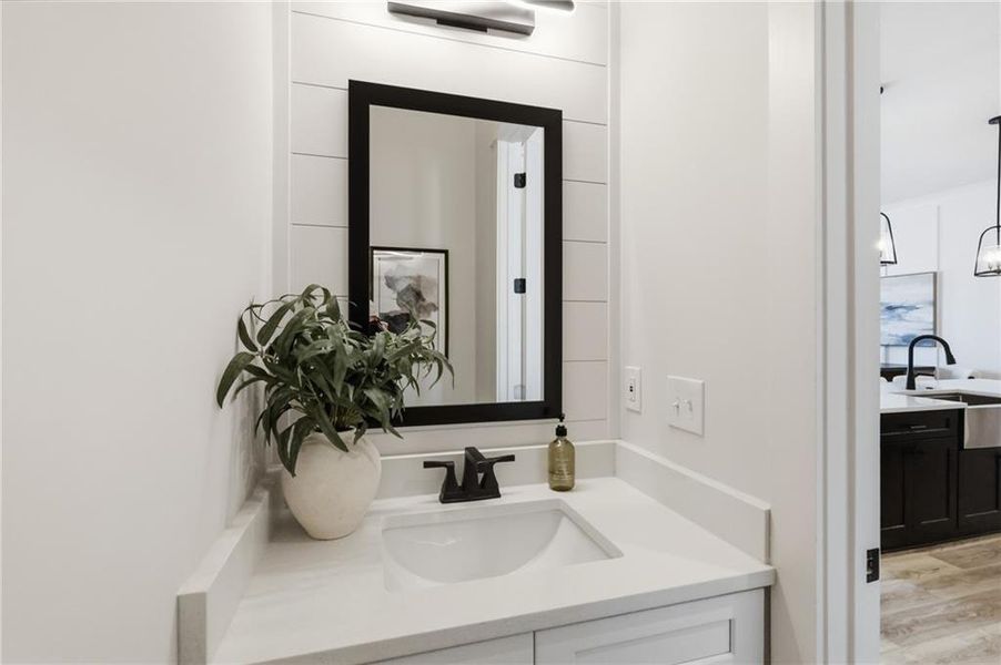Furnished interior view inside a new home in , Braselton (Image 16).