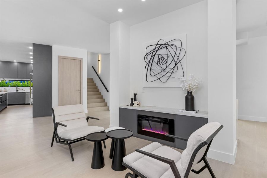 Furnished interior view inside a new home in , Boca Raton (Image 21).