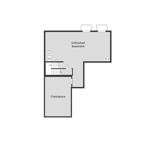2D floor plan layout of this home in Green Valley Ranch, Aurora, CO (Image 4).