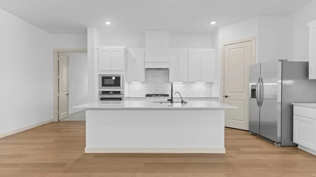 Furnished interior view inside a new home in Alexander 65' Homesites, Pearland (Image 5).