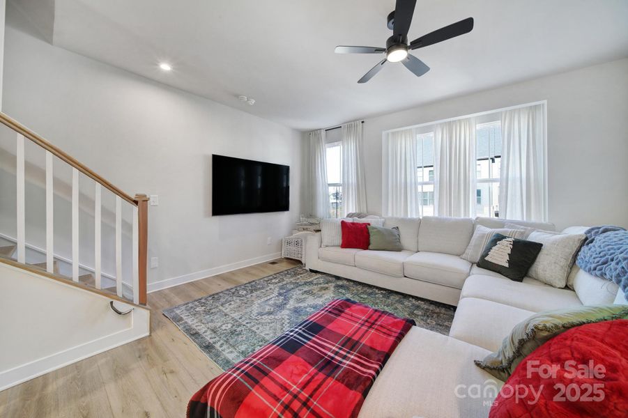 Furnished interior view inside a new home in , Charlotte (Image 5).