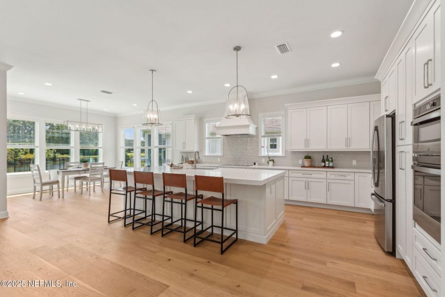 Furnished interior view inside a new home in , Fernandina Beach (Image 3).