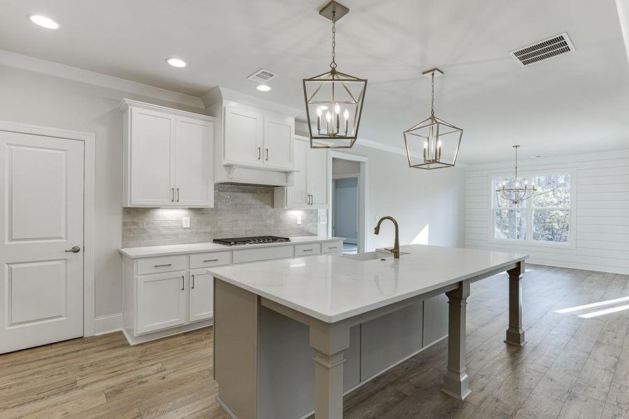 Furnished interior view inside a new home in , Buford (Image 6).