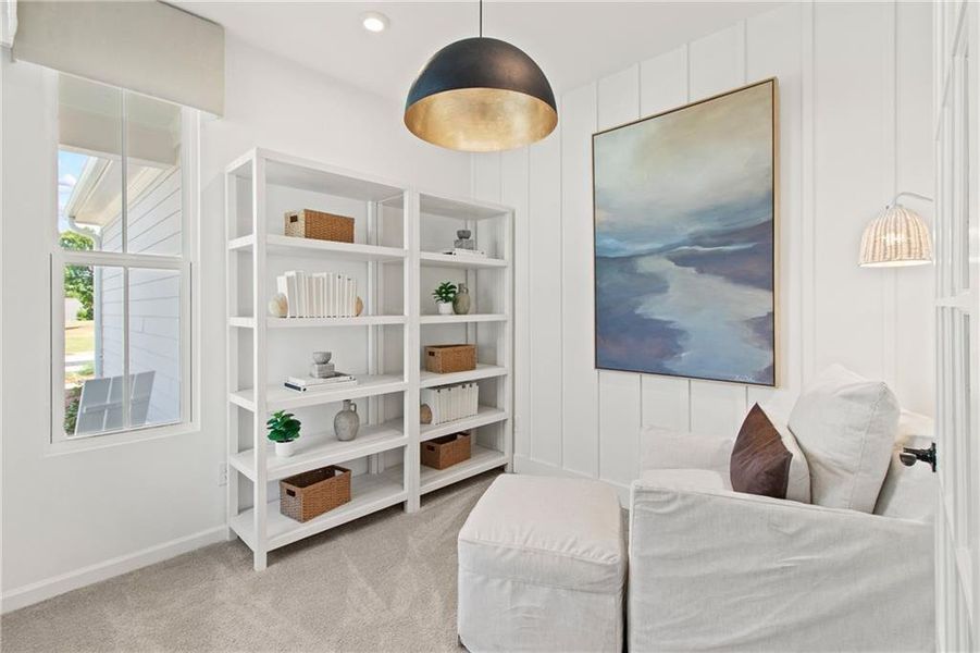 Furnished interior view inside a new home in Del Webb at Lake Oconee, Greensboro (Image 12).